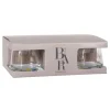 Maisons Du Monde Coffret Gobelets (x6) En Verre Motifs Stries Dorées en promotion 11