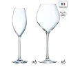 france Chef & Sommelier Ensemble 12 Pièces Cheer Up Verres à Pied 55cl Et Flutes à Champagne 5