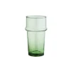 en ligne Madam Stoltz Grand Verre à Eau En Verre Vert 10