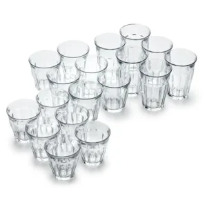 Duralex Lot De 18 – Verre à Eau 25,31 Et 36 Cl En Verre Résistant Transparent site soldes 6