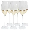 Kare Design Lot De 6 – Flûtes à Champagne En Verre Fond Doré jusqu'à 8