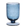 Livraison rapide Table Passion Lot De 6 Verres à Pied Bullé 25 Cl Bleu 19