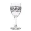 Novastyl Lot De 6 Verres à Pied Dessin Noir 20,5cl qualité supérieure 10