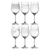 Leonardo Lot De 6 Verres à Vin Gravés 430ml Verre Transparent des prix incroyables 7