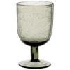 soldes pas cher Maisons Du Monde Verre à Pied En Verre Bullé Teinté Gris – Lot De 6 17